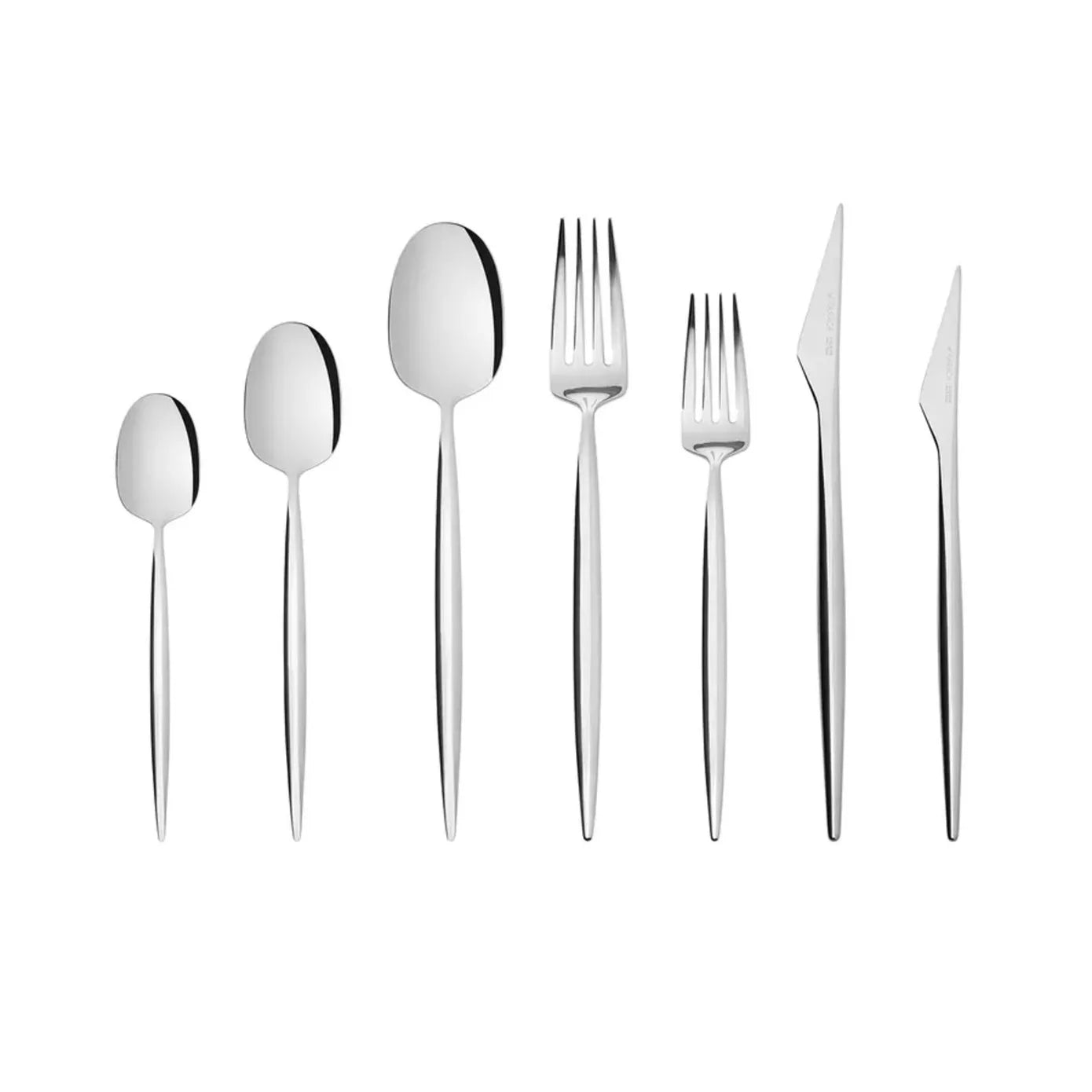 Karaca Stark 84-delig voor 12 personen, 316 Premium, roestvrijstalen bestekset, gezond en hygiënisch bestekset, modern design Karaca Stark 84-delig voor 12 personen, 316 Premium, roestvrijstalen bestekset, gezond en hygiënisch bestekset, modern design
