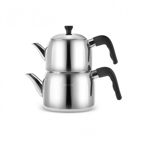 Karaca Nero Theepotset Mini Zwart