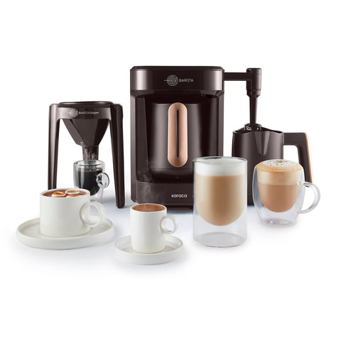 Karaca Hatır Barista Latte- en Turkse Koffiemachine Walnut Brown