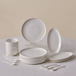 Karaca Forever Bone Fika 22-Piece Breakfast Set