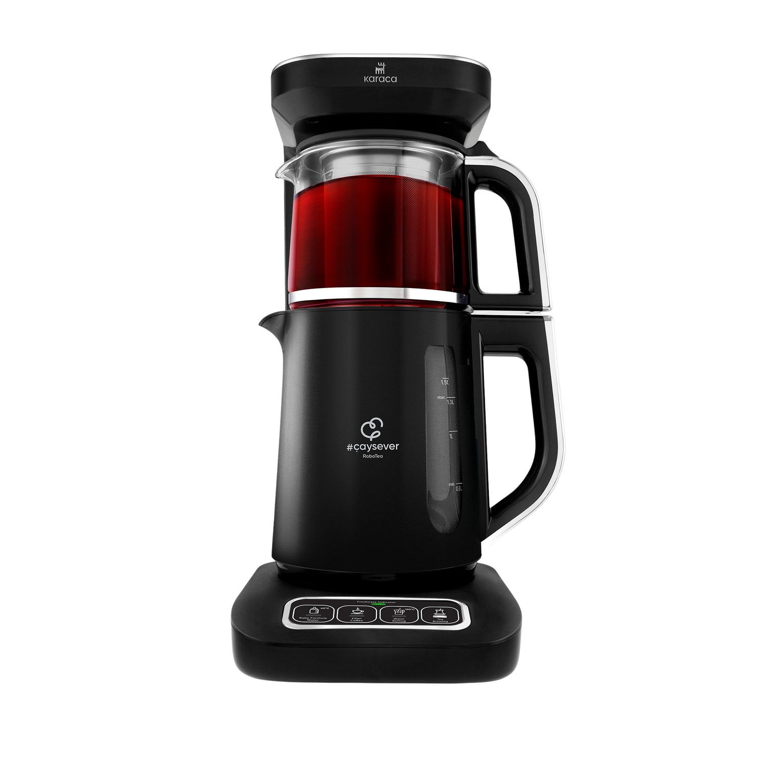Karaca Caysever Robotea Pro 4 in 1 Talking Automatic Tea Maker Kettle ...
