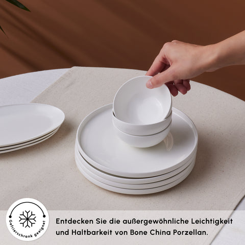 Karaca Forever Bone Fika 22-delig Ontbijtset