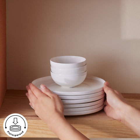 Karaca Forever Bone Fika 22-delig Ontbijtset