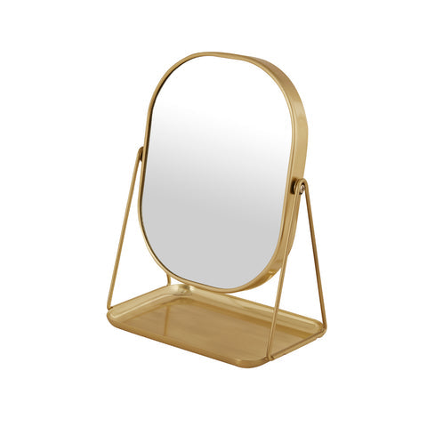 Karaca Home Reora Spiegel, 20,5x13x28 cm, Goud