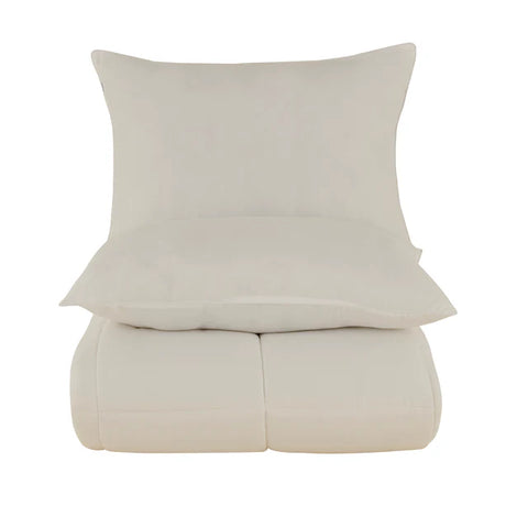 Karaca Basic Microvezel Dekbed en Kussenset