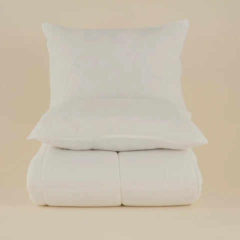 Karaca Basic Microvezel Dekbed en Kussenset