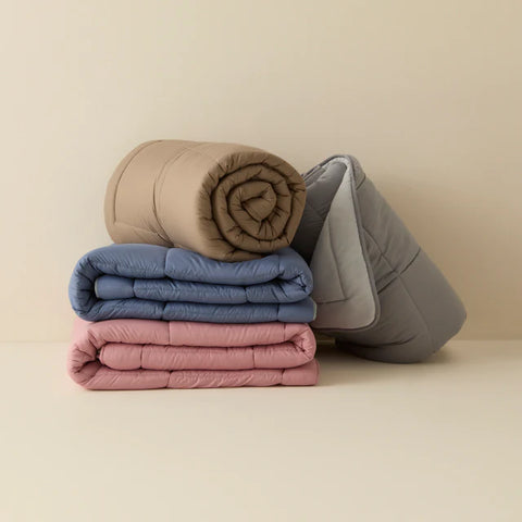 Karaca Double Face Dekbed Antraciet-Grijs 200x200