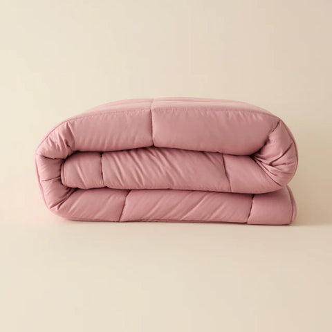 Karaca Double Face Dekbed Poeder - Lichtgrijs 135x200