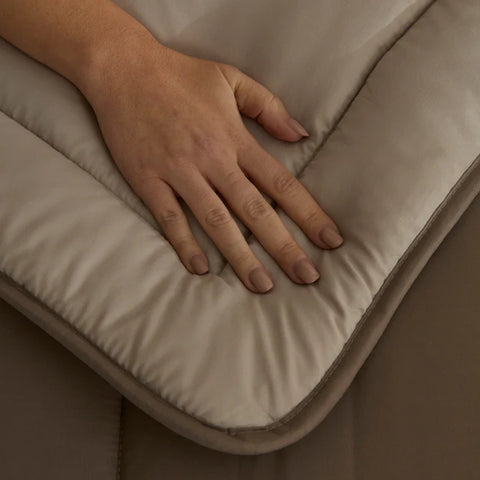 Karaca Double Face Bettdecke Beige-Mocha 135X200  