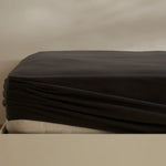 Karaca Home Jersey Hoeslaken, 120x200+30 cm, Antraciet