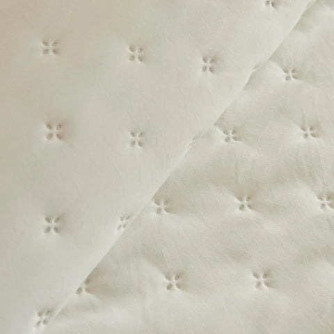 Fiona Sprei Set Ecru 230x240 cm + 2 Stuks (50x70 cm)