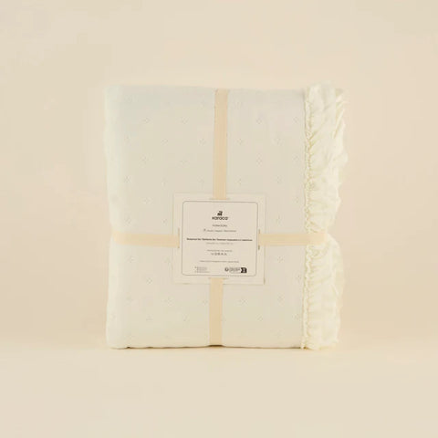 Fiona Bedspread Set Ecru 230x240 cm + 2 Pieces (50x70 cm)