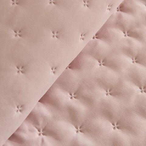 Fiona Bedspread Set Powder Pink 230x240 cm + 2 (50x70) cm