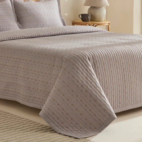 Margot Spreiset Grijs 230x240 cm + 2 (50x70 cm)