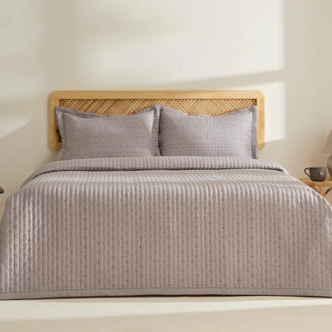 Margot Spreiset Grijs 230x240 cm + 2 (50x70 cm)