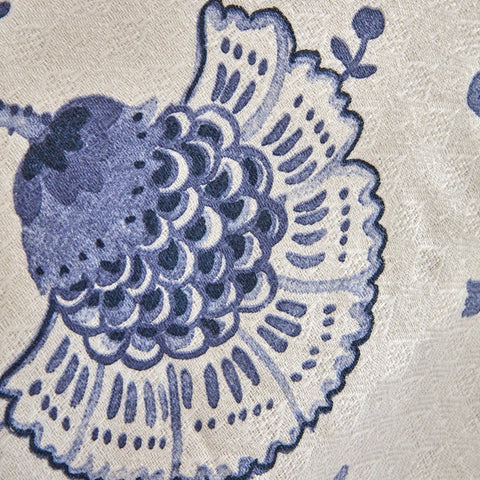 Karaca Amar Blau 100% Cotton Double Duvet Cover Set
 