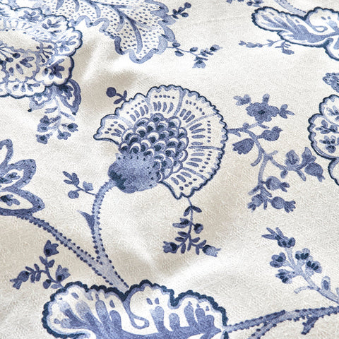 Karaca Amar Blau 100% Cotton Double Duvet Cover Set
 