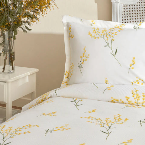 Karaca Loretta 100% Cotton Double Piqué Set, Yellow
 