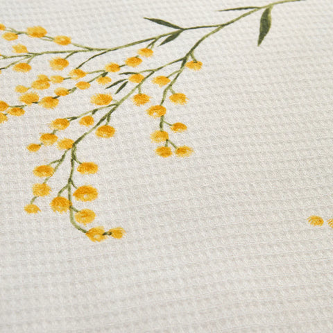 Karaca Loretta 100% Cotton Double Piqué Set, Yellow
 