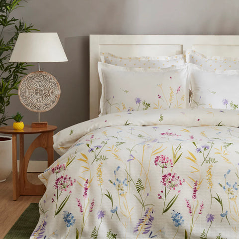 Karaca Jody Eenpersoonsbed Piqué Set, Geel