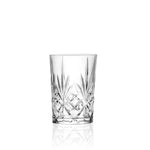 RCR Melodia 6-Piece Tumbler Glass Set, 250 ml, Transparent