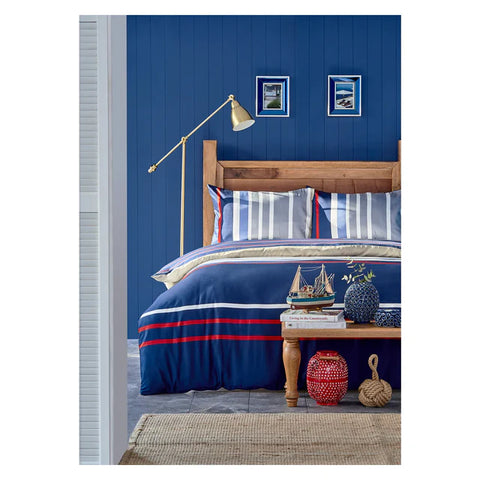 Nautica Bradford Dekbedovertrekset Eenpersoons, 135x200, 80x80