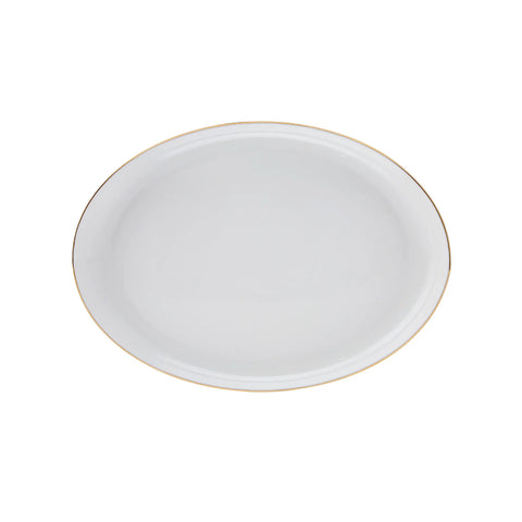 Karaca Red Carpet Collection Streamline Hole Gold - 59-delig porseleinen servies voor 12 personen