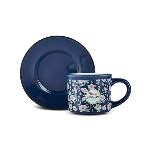 Karaca Monet Espressokopjes-Set voor 4 Personen, 60 ml, 8-delig