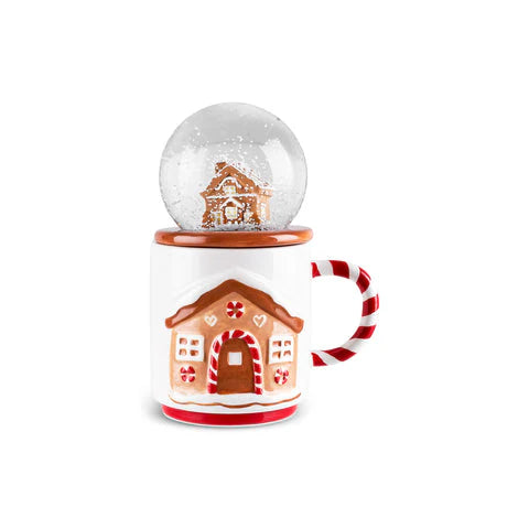 Karaca New Year Christmas House – Sneeuwbal Mok 390 ml