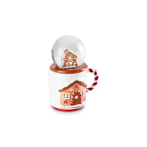 Karaca New Year Christmas House – Sneeuwbal Mok 390 ml