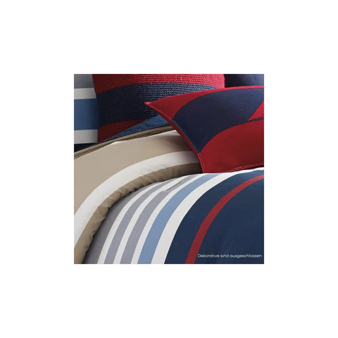 Nautica Bradford Dekbedovertrekset Eenpersoons, 135x200, 80x80