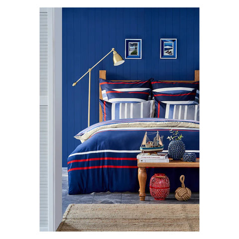 Nautica Bradford Dekbedovertrekset Eenpersoons, 135x200, 80x80