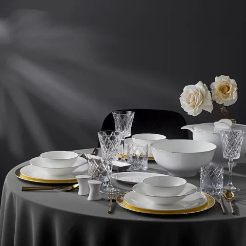 Jumbo Golda 61-Delig Serviesset Voor 12 Personen