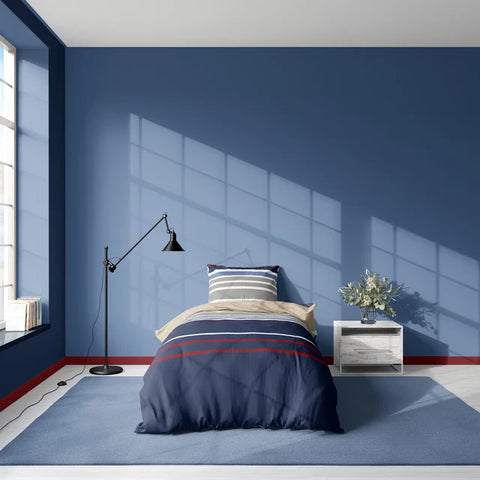 Nautica Bradford Dekbedovertrekset Eenpersoons, 135x200, 80x80