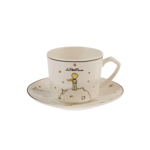 Karaca Little Prince 4-Piece Mocha–Espresso Cup Set For 2 Persons