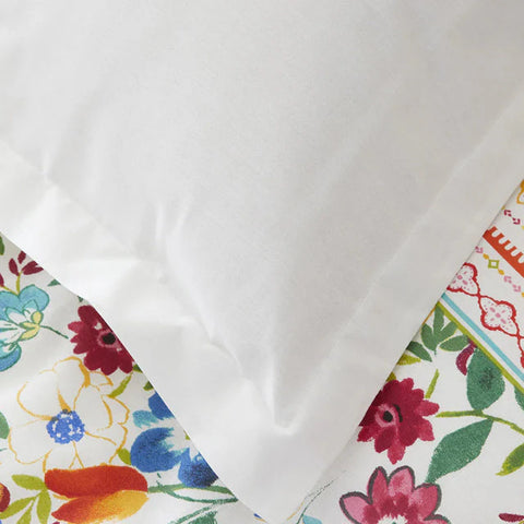 Karaca Parlin 100% Turkish Cotton Duvet Cover Set, Double, Fuchsia