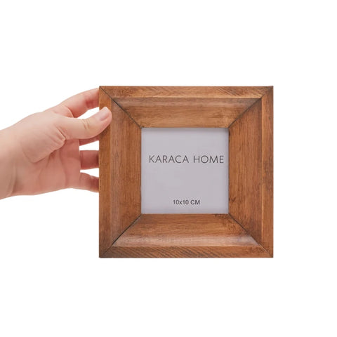 Karaca Home Woodland Houten Fotolijst 10x10 cm