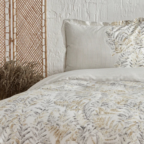 Karaca Bled Grijs 100% Katoenen Tweepersoons Deken Set