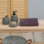 Karaca Home Daily Soft 100% Katoenen Handdoek 50x90 cm Antraciet