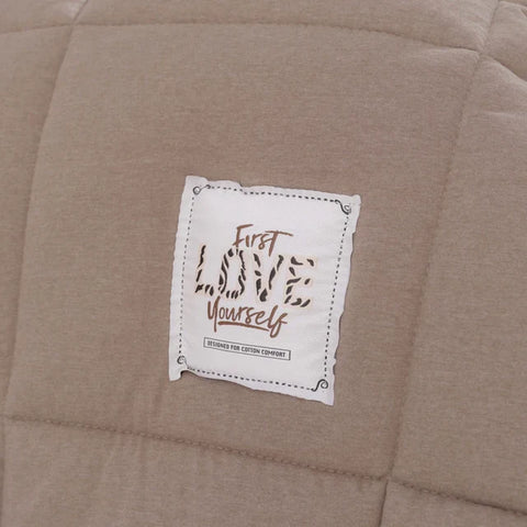 Karaca Home Motto Single Bed Cotton Comfort Set / Sleep Set Beige
 