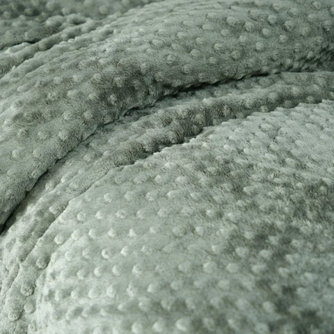 Karaca Home Alice Kaki Couverture Tomurcuk Wellsoft pour Lit Double