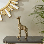 Karaca Home Giraffe Beeldje Goud