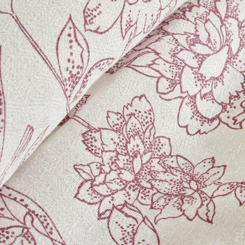 Karaca Home Reese 100% Katoenen Dubbele Dekenset Poederroze