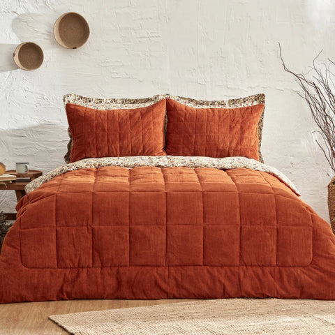 Karaca Home Celina Terracotta Double Daily Comfort Set/Slaap Set