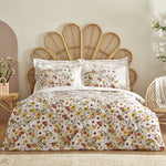 Karaca Home Ponza 100% Katoen Tweepersoons Dekbedovertrek Set Beige