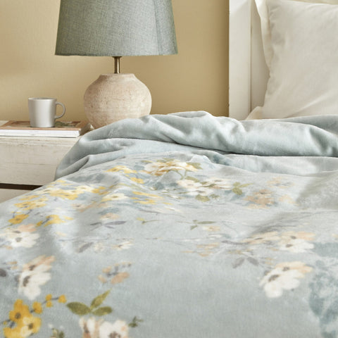 Karaca Home Silva Double Spanish Blanket Mint  