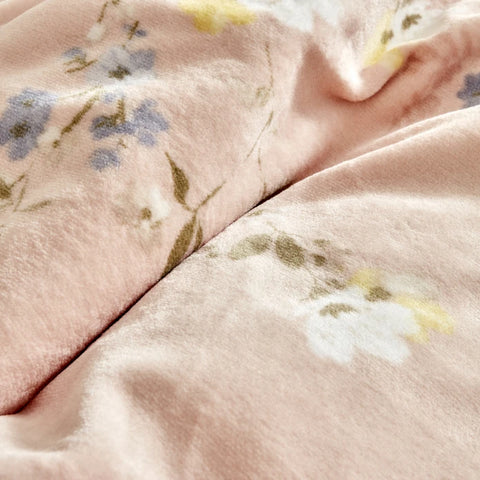 Karaca Home Silva Double Spanish Blanket Blush  