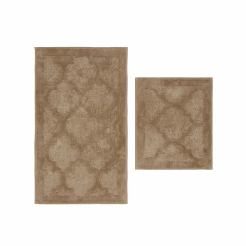 Karaca Home Katy 2-delige Badmat Set, Beige