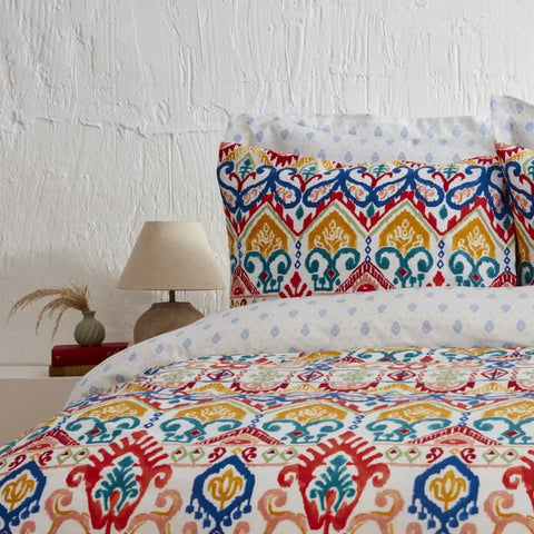 Sarah Anderson Lionel Tweepersoons Beddegoedset Blauw