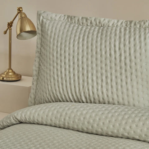 Karaca Home Breeze Soft Tweepersoons Bedsprei Set Salie